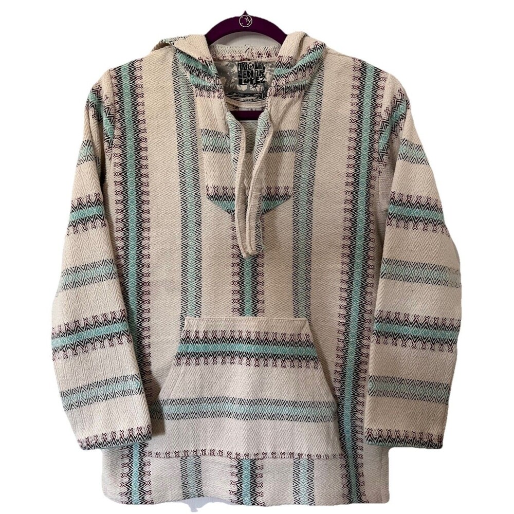 Adult ORIGINAL SENOR LOPEZ Baja Hoodie Size Small